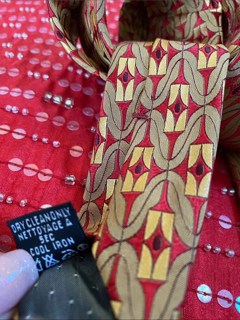 Gianfranco Ferre 💯 Silk Made in Italy 🇮🇹 Stunning Luxurious Rare Tie